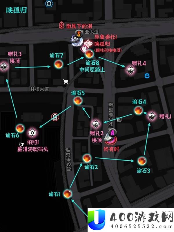 异环新赫兰德区全收集点位标注