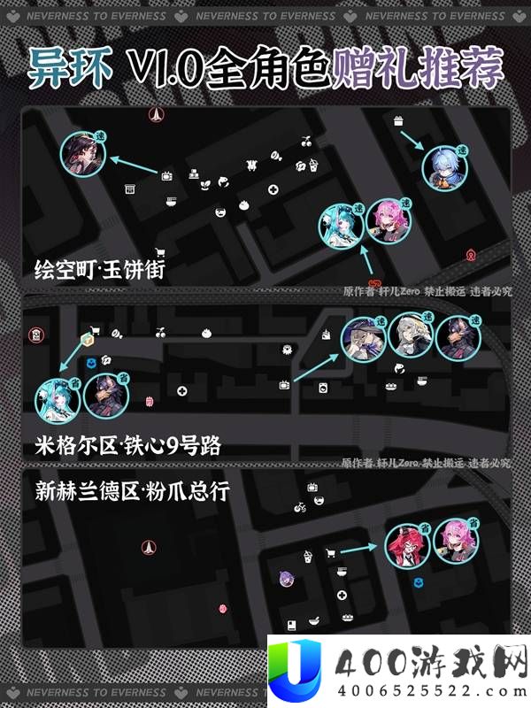 异环全角色好感度赠礼一览