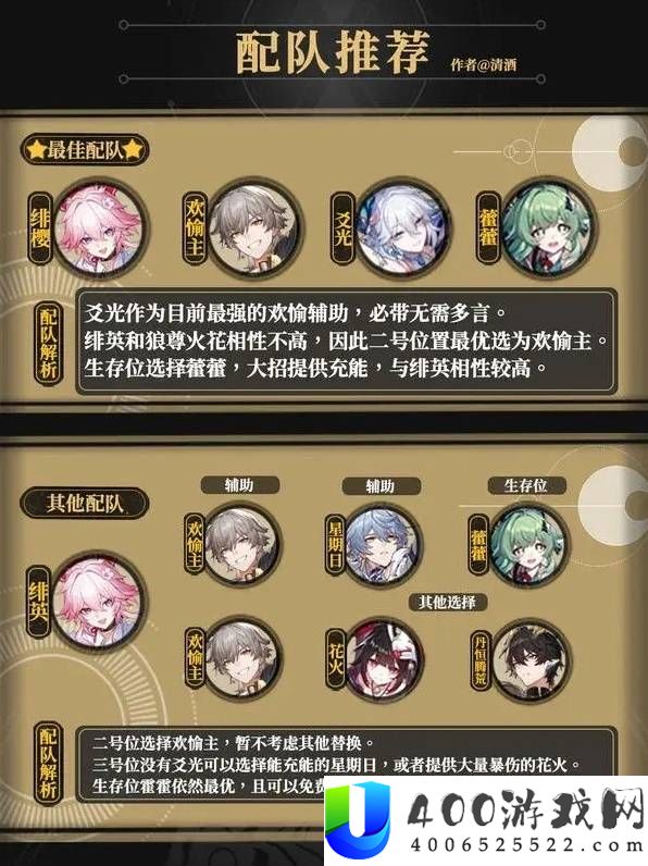 崩坏星穹铁道绯英全方位养成攻略
