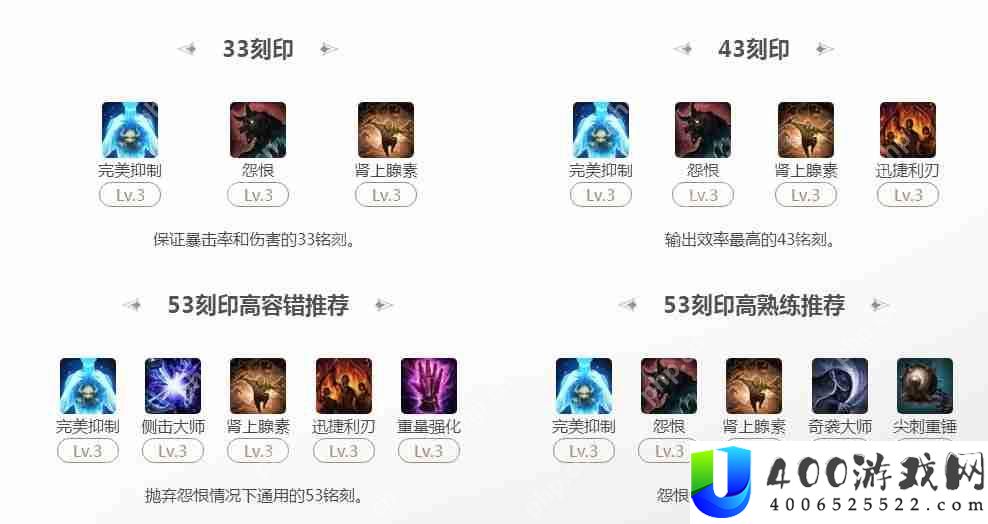 命运方舟抑制半魔53刻印选择