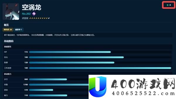 《幻兽帕鲁》正式版初始高等级帕鲁角色全面解析