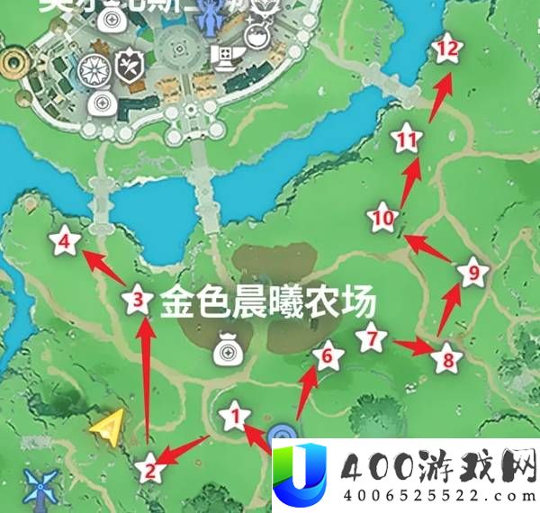 《龙之剑觉醒》白花胡萝卜采集最佳路线攻略