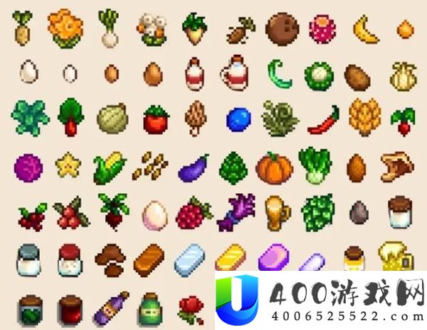 《星露谷物语》全面收集攻略：完整收集物品对照表