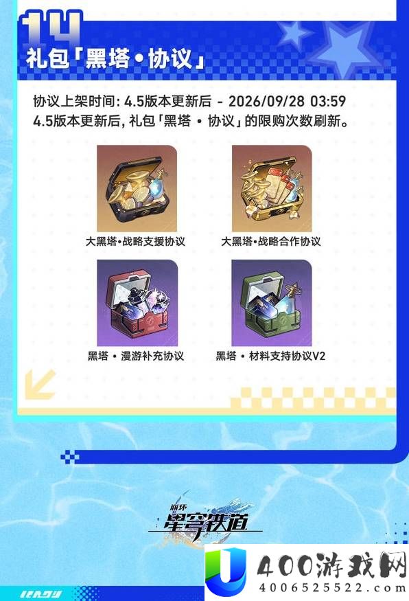 崩坏星穹铁道4.5版本活动一览
