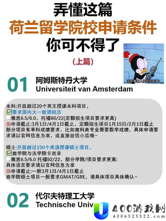 荷兰世新交大录取标准解析：你的条件能否顺利考上荷兰世新交大？