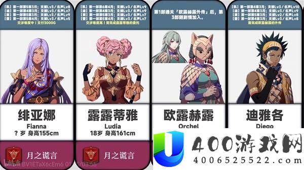 火焰纹章万缕千丝角色加入条件及信息